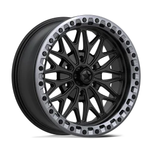 MSA Offroad Wheels – MA53 BOLO UTV BEADLOCK – Black – 18″x7″ 10mm – All weather Wheels – MA053MA18706U10